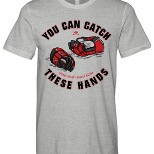 Catch Hands Heathered Jersey Tee