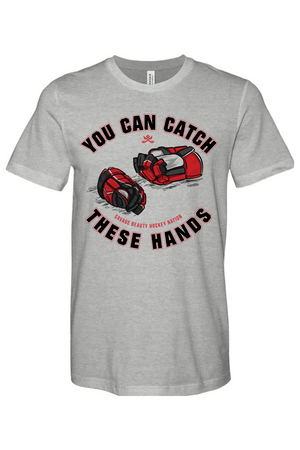Catch Hands Heathered Jersey Tee