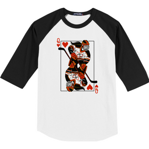 Queen of Hearts Baseball Tee