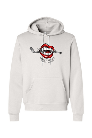 Warning - Will Bite Fleece Hoodie