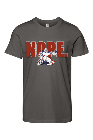 NOPE. Youth Jersey Tee