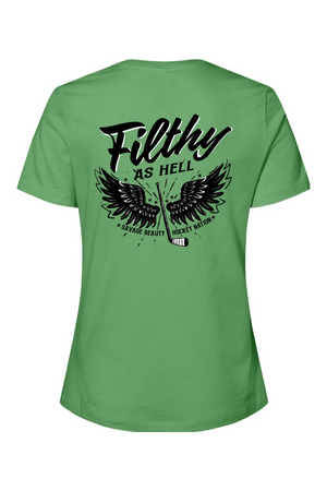 Filthy as Hell Women's Sleeve Tee