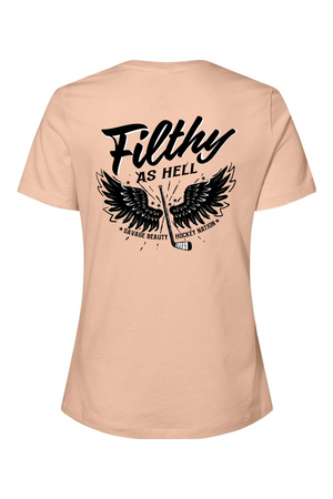 Filthy as Hell Women's Sleeve Tee