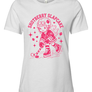 Shotberry Slapcake women's tee