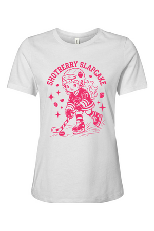 Shotberry Slapcake women's tee