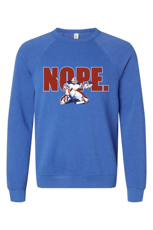 NOPE.  Crewneck Sweatshirt