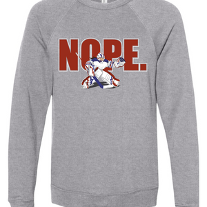 NOPE. Crewneck Sweatshirt (BC3901)