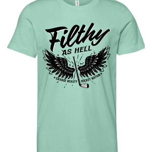 Filthy as Hell Youth Jersey Tee