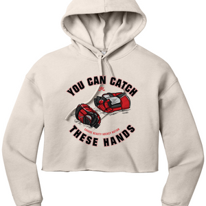 Catch Hands Cropped Hoodie