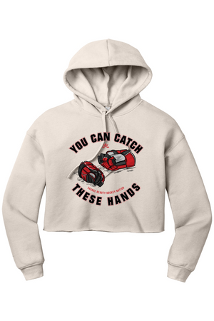 Catch Hands Cropped Hoodie