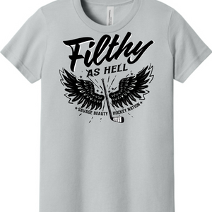 Filthy as Hell Youth Jersey Tee