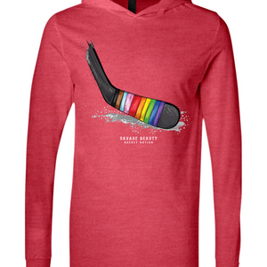 Pride Hockey Tape Long Sleeve Hoodie