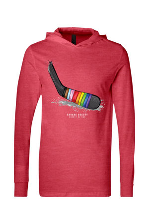 Pride Hockey Tape Long Sleeve Hoodie