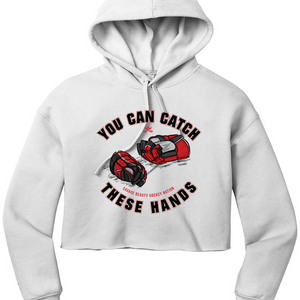 Catch Hands Cropped Hoodie