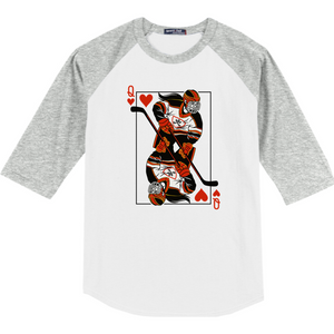 Queen of Hearts Baseball Tee