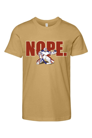 NOPE. Youth Jersey Tee