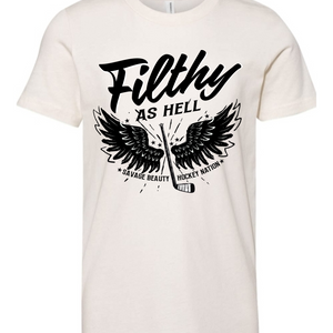 Filthy as Hell Youth Jersey Tee