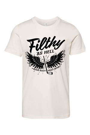 Filthy as Hell Youth Jersey Tee