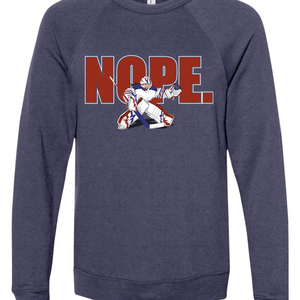 NOPE.  Crewneck Sweatshirt