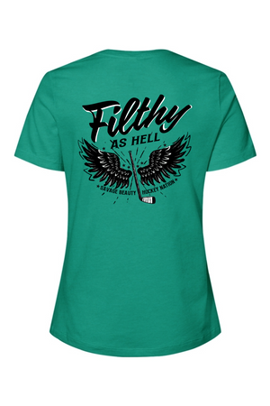 Filthy as Hell Women's Sleeve Tee