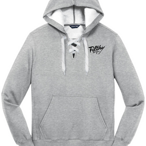 Filthy as Hell Lace Up Hoodie
