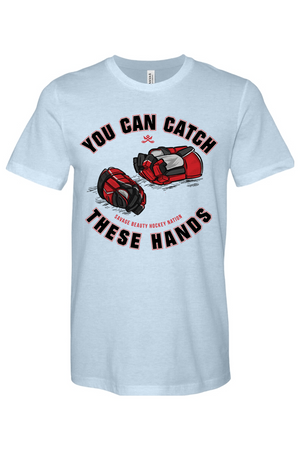 Catch Hands Heathered Jersey Tee