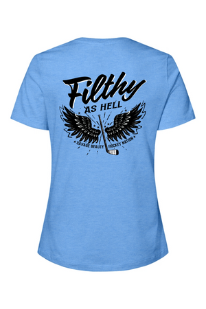 Filthy as Hell Women's Sleeve Tee