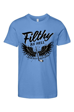 Filthy as Hell Youth Jersey Tee