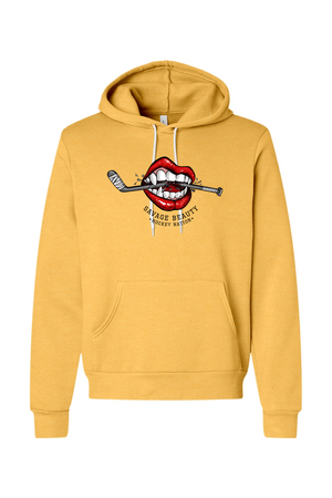 Warning - Will Bite Fleece Hoodie