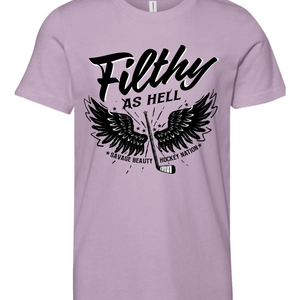 Filthy as Hell Youth Jersey Tee