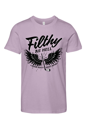 Filthy as Hell Youth Jersey Tee
