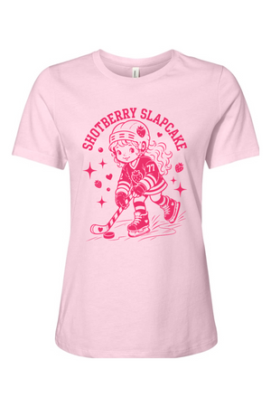 Shotberry Slapcake women's tee