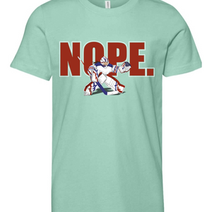 NOPE. Youth Jersey Tee