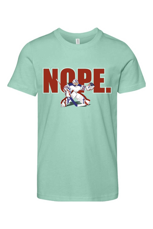 NOPE. Youth Jersey Tee