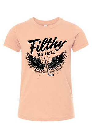 Filthy as Hell Youth Jersey Tee
