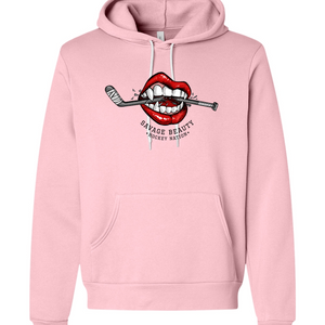 Warning - Will Bite Fleece Hoodie