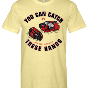 Catch Hands Heathered Jersey Tee