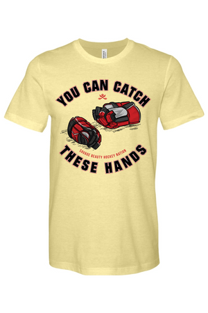 Catch Hands Heathered Jersey Tee