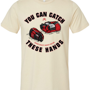 Catch Hands Heathered Jersey Tee