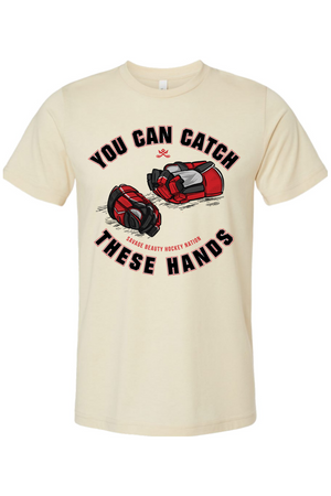 Catch Hands Heathered Jersey Tee