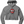 Warning - Will Bite Cropped Fleece Hoodie