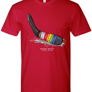 Pride Hockey Tape Unisex Tee