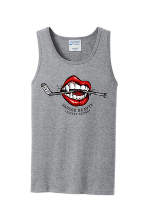 Warning - Will Bite Cotton Tank Top