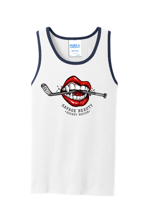 Warning - Will Bite Cotton Tank Top
