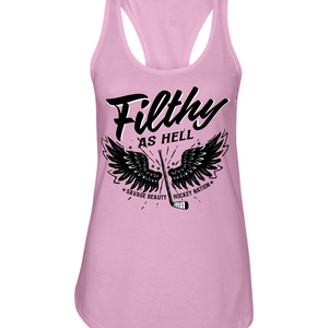 Filthy as Hell Racerback Tank