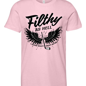 Filthy as Hell Youth Jersey Tee