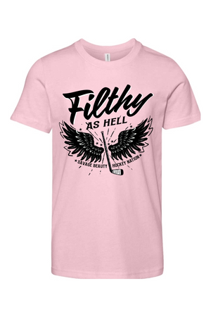 Filthy as Hell Youth Jersey Tee