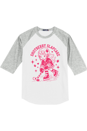 Shotberry Slapcake Baseball Tee