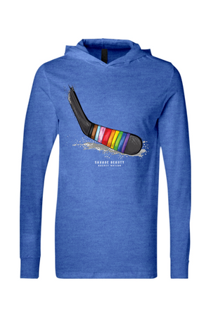 Pride Hockey Tape Long Sleeve Hoodie