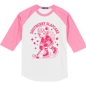 Shotberry Slapcake Baseball Tee